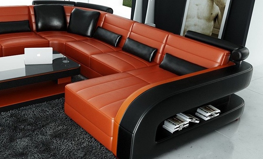 Umbra - U - Leather Sofa Lounge Set